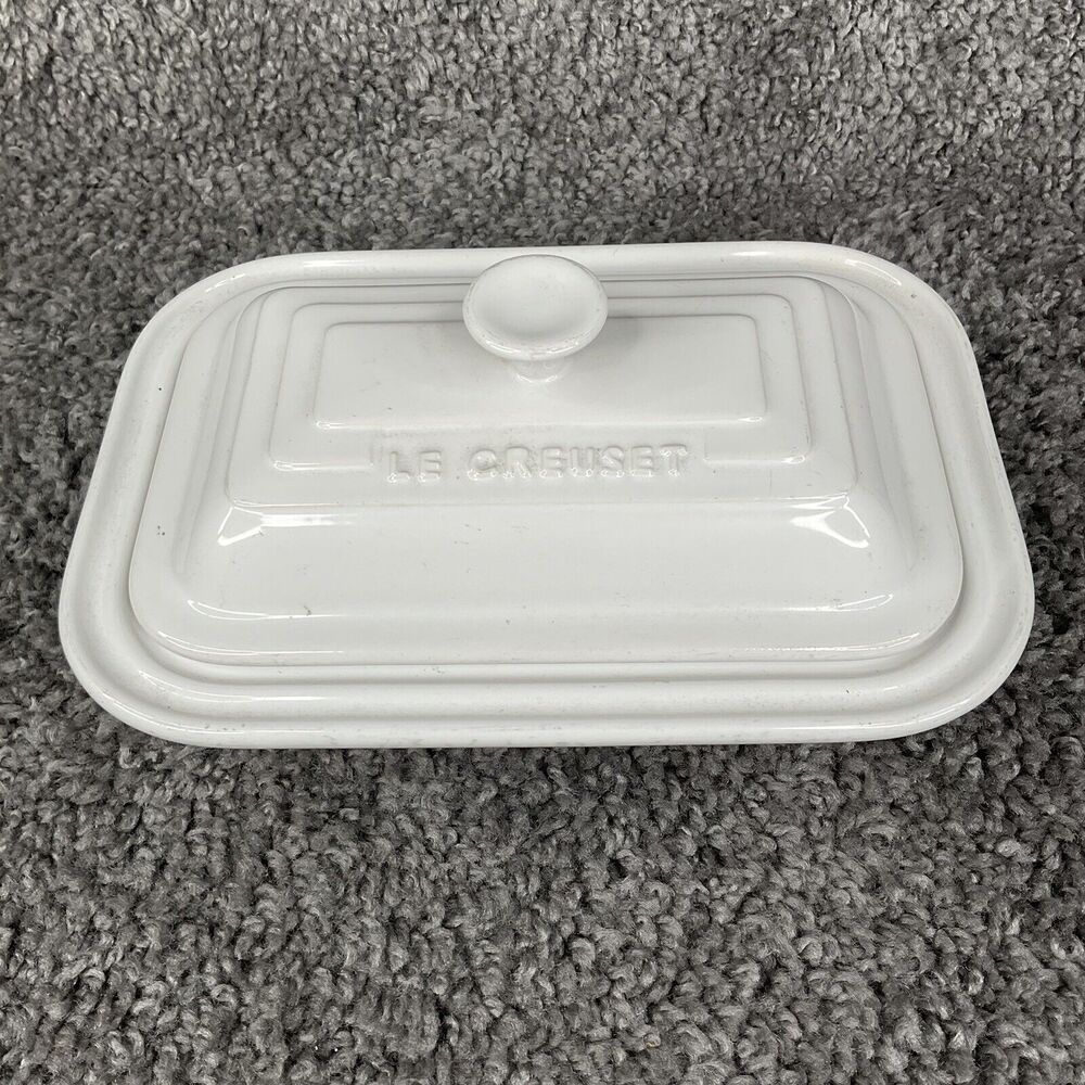 Vintage Le Creuset White Baking Dish